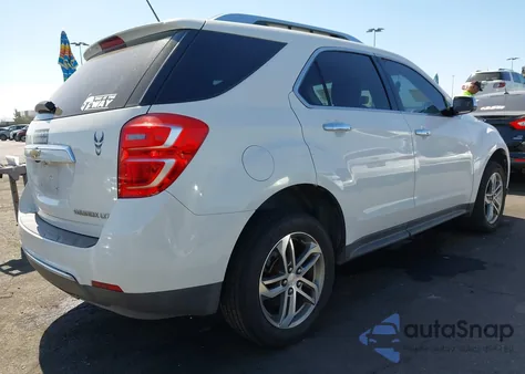2016 Chevrolet Equinox Ltz z USA, uszkodzony, nr VIN 2GNALDEK8G6312167